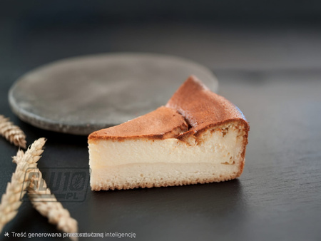 Klasyczny tradycyjny sernik z Turyngii
