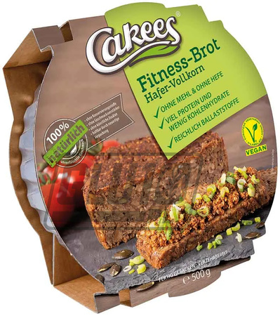 Chleb Fitness Owsiany Pełnoziarnisty