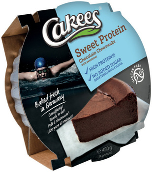 Proteinowy sernik czekoladowy